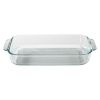 Basics Glass Bakeware Set Value Pack, Set of 2 - Transparent