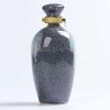 17oz Blue Ceramic Wine Vase Flask Flagon Empty Wine Jar Bottle Wine Jug Small Wine Bottle - Default