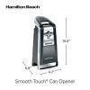 Smooth Touch Can Opener - Silver, Black