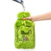 Biggdesign Cats Green Hot Water Bottle - Light green