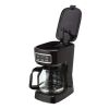 12 Cup Programmable Coffee Maker, 1.8 Liter Capacity, Black - black