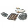 5pc Nonstick Bakeware Set - Gray - Gray