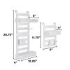 Under Cabinet 15-Piece Organization Set, Customizable - white