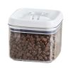 Canister Pack of 4, Flip Tite Square Food Storage Set - Clear