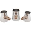 Serenk Definition 4 Pieces Stainless Steel Coffee Pot Set with Stand - Default Title