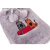 Biggdesign Cats Gray Hot Water Bottle - Standard