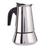 BiggCoffee Jun-4 Espresso Maker 200 ml - metallic