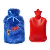 Biggdesign Cats Blue Hot Water Bottle - Blue