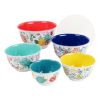 10-Piece Melamine Mixing Bowl Set, Fancy Flourish - Fancy Flourish