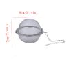 1pc/3pcs; Stainless Steel Seasoning Ball; Household Tea Ball - Silvery