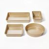 8pc Nonstick Bakeware Set - Gold