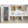 3-Tier Adjustable Storage Shelf, White - white