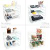 3-Tier Adjustable Storage Shelf, White - white