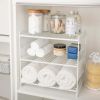 3-Tier Adjustable Storage Shelf, White - white