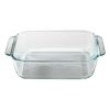 Basics Glass Bakeware Set Value Pack, Set of 2 - Transparent